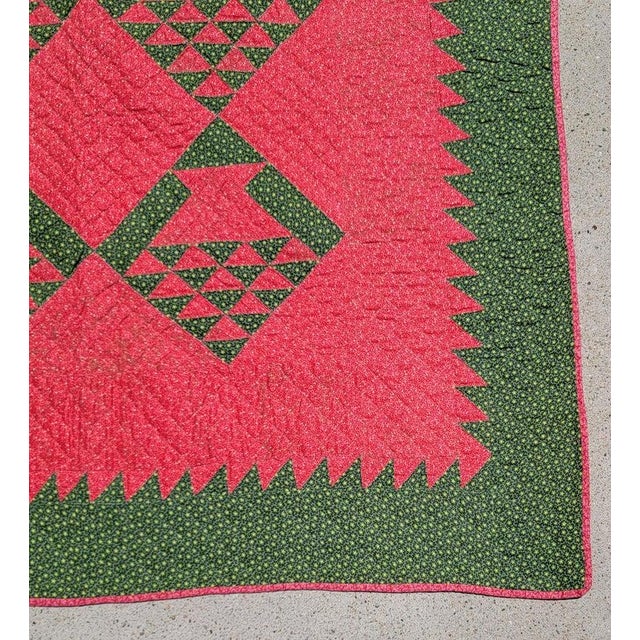 19Thc Baskets Quilt From Pennsylvania For Sale In Los Angeles - Image 6 of 11