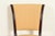 Barbara Barry for Baker Furniture Modern Regency Mahogany Dining Chairs, Set of Six For Sale In South Bend - Image 6 of 13