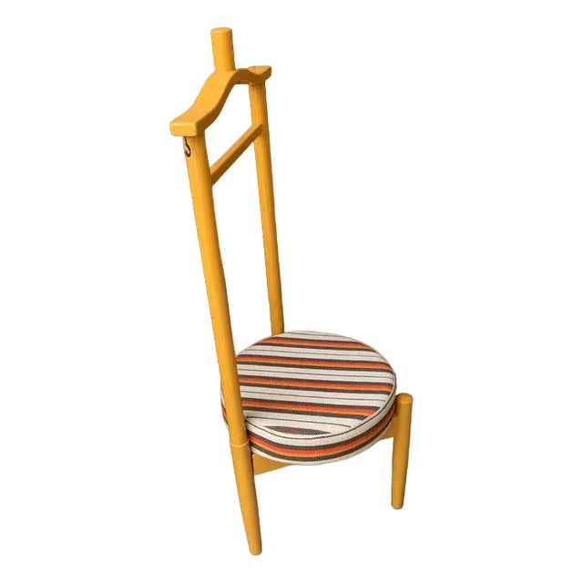 Vintage Valet Stand with Seat, 1950s For Sale