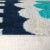 Textile Contemporary Turquoise Navy Blue Velvet Throw Pillow & Down Insert For Sale - Image 7 of 8