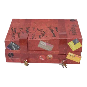 Interactive Gerard Bignolais Cardboard, Paper and Material Plages Suitcase Box 115 Art Box/Art Basel 2007