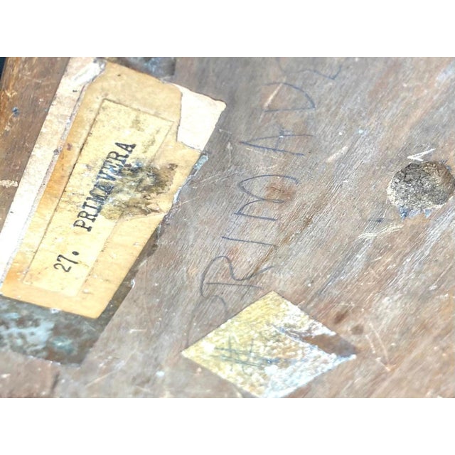 Midcentury Brutalist Bronze Abstract Sculpture Signed Robert Cool For Sale - Image 11 of 11