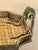 Vintage Wicker Tray Table on Stand Attributed to Maitland Smith For Sale In West Palm - Image 6 of 13