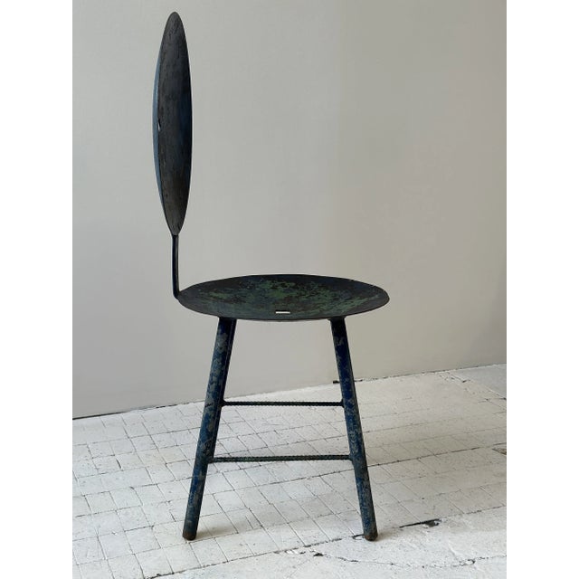 Vintage Assembled Agricultural Machinery Steel Chairs, Circa Mid 20th Century For Sale - Image 17 of 18