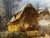 R.Randell, The Cottage, Oil Painting on Canvas, Framed For Sale - Image 8 of 16