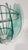 1970s Mid Century Italian Glass and Chrome Chandelier in the Style of Fontana Arte For Sale - Image 6 of 12