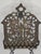 Antique 19thC Eastern European Brass Menorah Hanukkah Lamp Lions Tree of Life For Sale - Image 4 of 14
