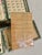 Vintage Chinese Bone & Bamboo Mah Jong Set in Silk Brocade Case With Original Booklet & Wrapped Tiles For Sale - Image 10 of 15