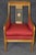 Brown Fantastic Russian Neoclassical Gilded Birch Bergere Chair For Sale - Image 8 of 8
