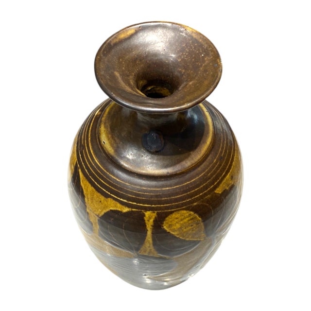 Ceramic Gustav Otto Reuss (1885-1962) Chinese Inspired Vase German Art Pottery Song Dynasty Style For Sale - Image 7 of 17
