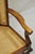 Wood Antique Victorian Walnut and Cane Carved Rocker Rocking Chair W/ Queen Anne Legs For Sale - Image 7 of 10