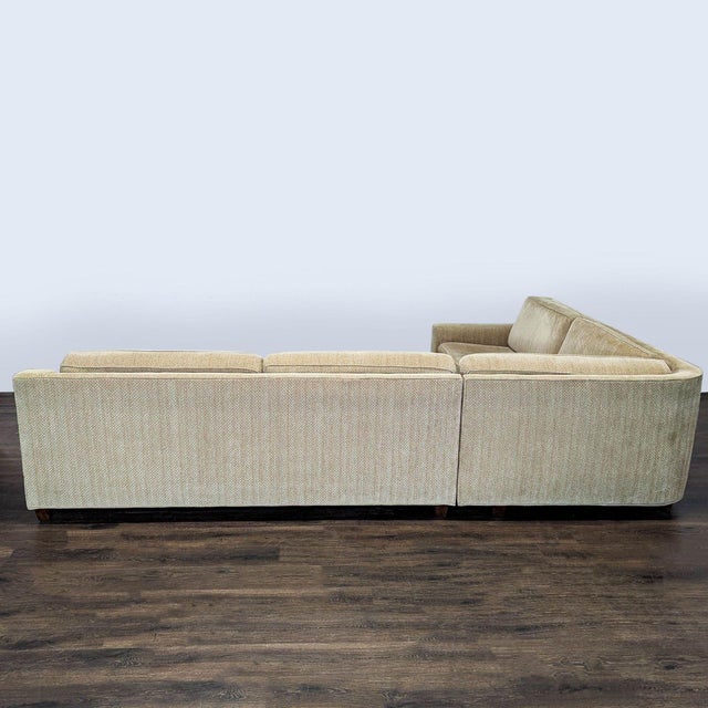 Barbara Barry Attributed to Barbara Barry Beige Sectional Sofa For Sale - Image 4 of 8
