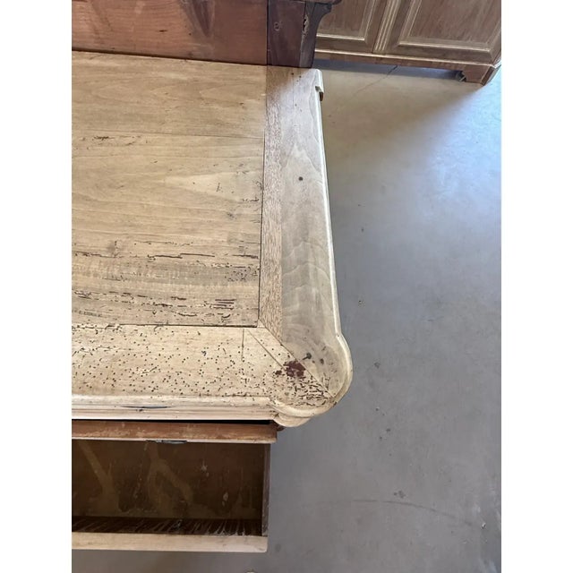 Tan Large 18th Century French Louis XVI Solid Walnut Bleached Chest of Drawer / Commodes For Sale - Image 8 of 12