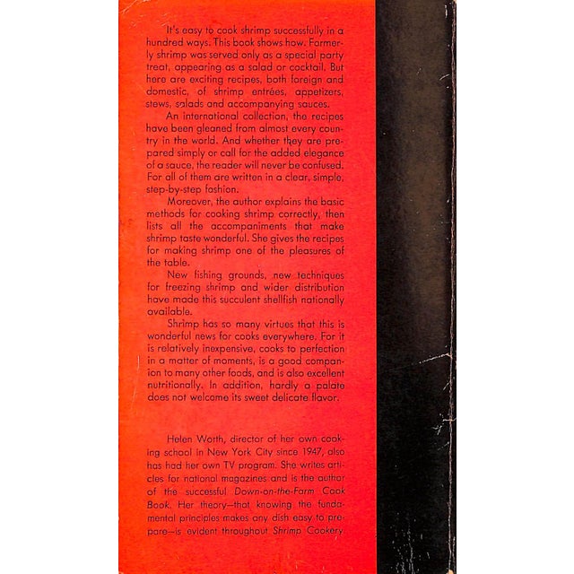 "Shrimp Cookery: Over 100 Recipes" 1964 Worth, Helen For Sale - Image 4 of 6