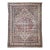 19th Century Oversized Kerman Lavar Rug, Hand-Knotted Wool, Floral Pattern, Ivory & Burgundy, 11x16 For Sale