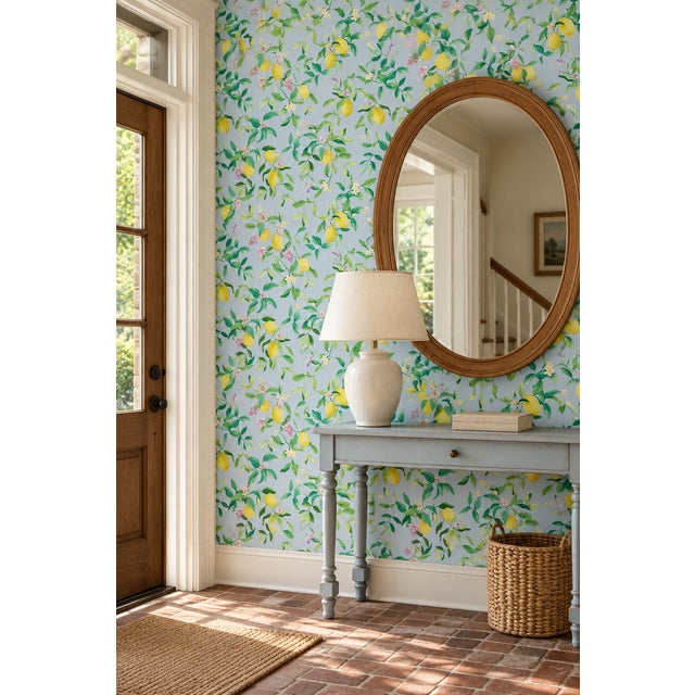 Sun-soaked and citrus-kissed, this lemon branch wallpaper instantly transports you to the Italian coast. Clusters of...