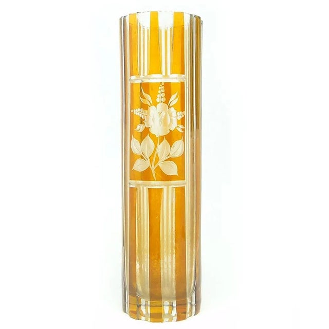 Art Deco Polish Glassworks from Julia Glassworks, 1970s For Sale - Image 9 of 10