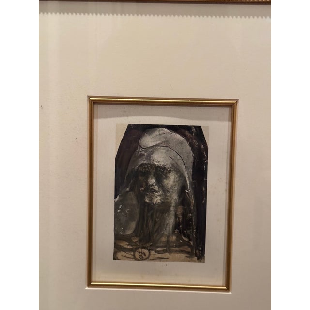 An evocative late-19th-century heliogravure after Auguste Rodin (1840–1917), titled “Une de Trois Furies” (One of Three...