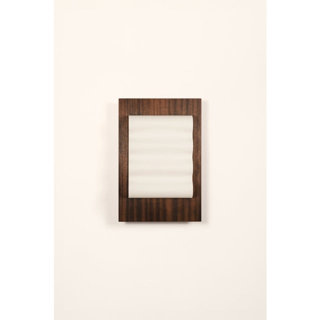 Not Yet Made - Made To Order Frame Wood M Wall Light by Violaine d'Harcourt For Sale - Image 5 of 5