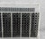 Mid-Century White & Black Wrought Iron Pierced Mesh Magazine Record Stand For Sale - Image 9 of 10
