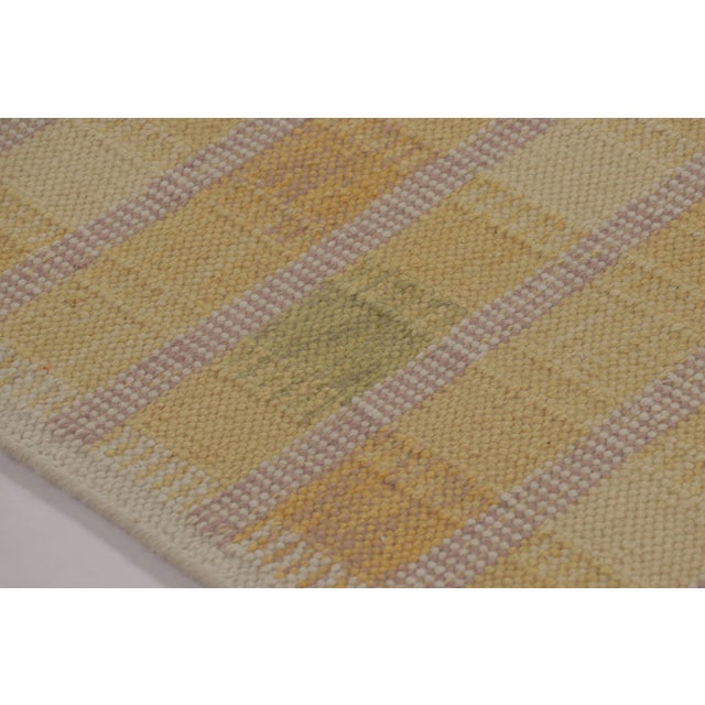 Mid-Century Modern Rug & Kilim’s Scandinavian-Inspired Extra-Long Runner Rug, Geometric Patterns For Sale - Image 3 of 8