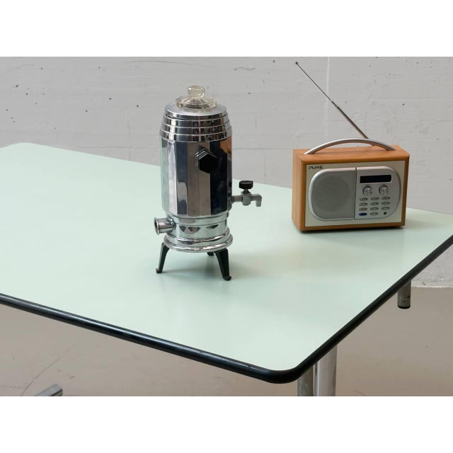 Turquoise Kelko Folding Table, 1980s For Sale - Image 6 of 10