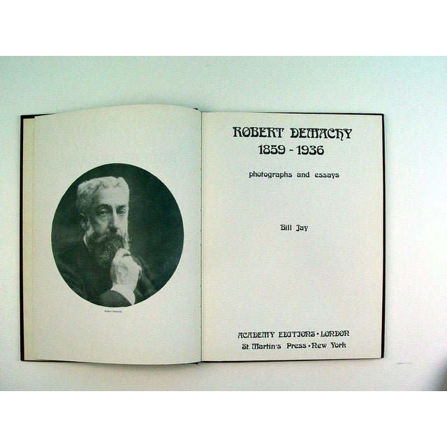 Vintage Robert Demachy by Bill Jay. London: Academy Editions, 1974. Maroon cloth binding with gilt title on spine. Demachy...