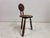 French Carved Oak Chair in the style of Charles Dudouyt, 1950s For Sale - Image 10 of 15