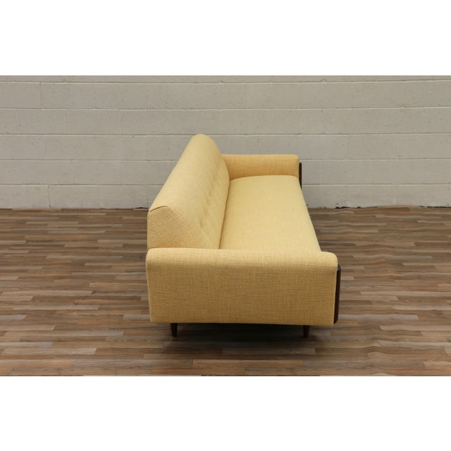 Mid-Century Modern Adrian Pearsall Style Walnut Sofa, Circa 1960s For Sale - Image 15 of 18