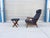 Alf Svensson Mid Century Walnut Recliner Lounge Chair & Ottoman Attributed to Alf Svensson for Dux For Sale - Image 4 of 15