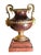 Red Louis XVI Style Marble Urn With Bronze Dore Mounts For Sale - Image 8 of 12