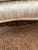 This settee is in great condition very clean, white fabric in excellent condition, wood at back is rubbed from being...