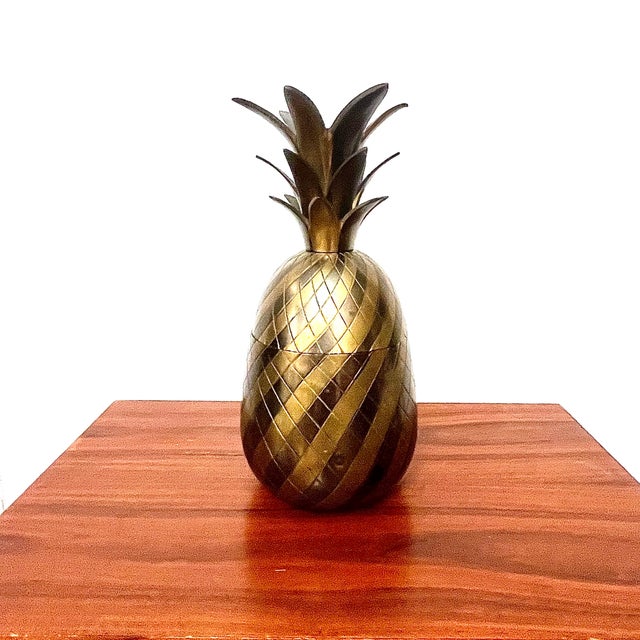 Pineapple Ice Bucket attributed to Maison Jansen, France, 1960s For Sale - Image 6 of 6