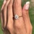 Metal 14k Gold Victorian Inspired Fancy Yellow Diamond Flower Cluster Ring Size 9 For Sale - Image 7 of 17
