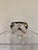 Contemporary Arteriors Glass Decorative Object With Purple Accents For Sale - Image 3 of 4