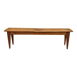 Mid-Century American Classical Pine Bench