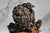 Bronze Classic Antique Bronze Cherub Bust Sculpture on Wood Pedestal Edwardian Putti Figure For Sale - Image 8 of 11