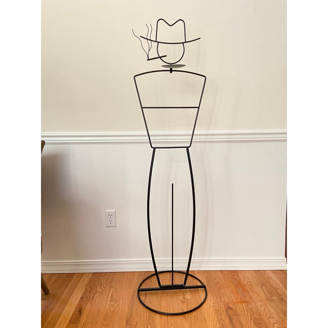 This valet is in great vintage condition. May function as a valet or a piece of art. Also it could use by the pool for...