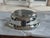 Early 20th Century Theodore B. Starr Sterling Silver Footed Serving Bowl No. 970 | 463 Grams | Repoussé Scroll Border For Sale - Image 6 of 7