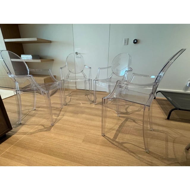 Philippe Starck for Kartell Louis Ghost Chair Chairish