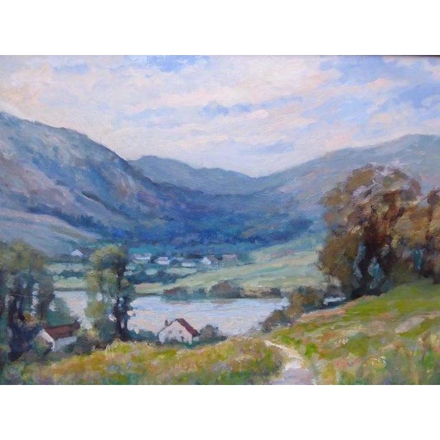 John Stephens, Lake Coniston, 1970s, Oil Painting on Board, Framed For Sale - Image 11 of 14