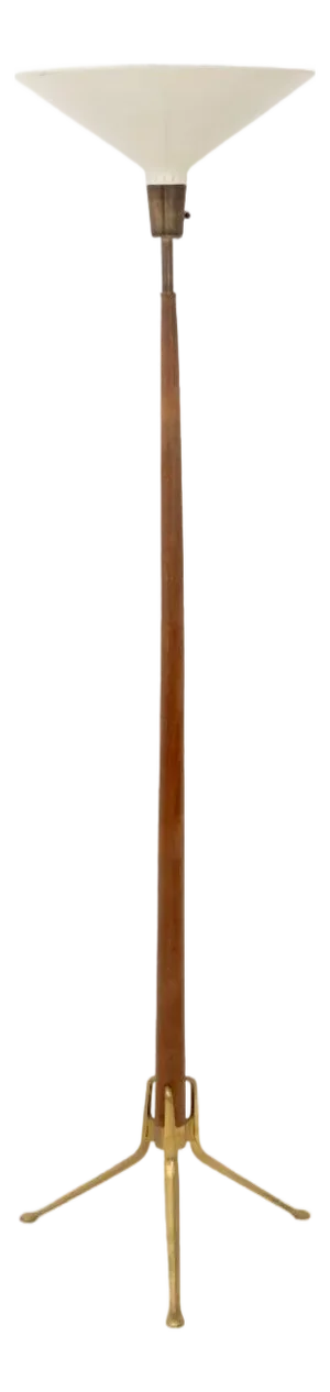 Gerald Thurston Lightolier Tripod Floor Lamp