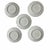 Limoges, France Vintage Theodore Haviland Limoges France Varenne Salad Plates - Set of 5 For Sale - Image 4 of 4