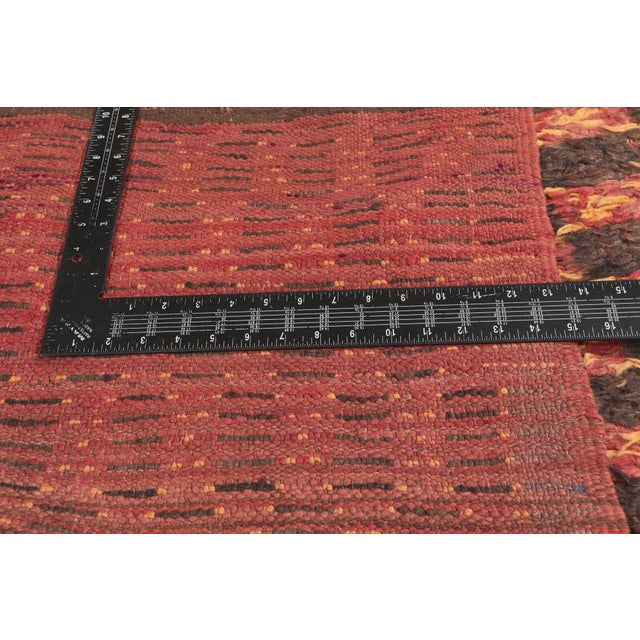 Textile Vintage Boujad Moroccan Rug, 03'07 X 09'02 For Sale - Image 7 of 10