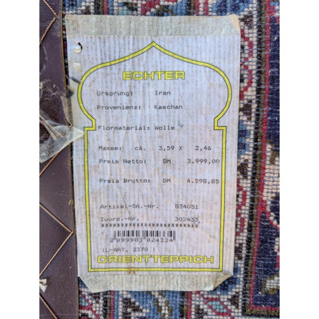 Large oriental wool rug, Keshan Province, excellent condition