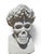 Italian Artist, Memento Mori Bust with Laurel Wreath, 1980, Marble For Sale - Image 4 of 8