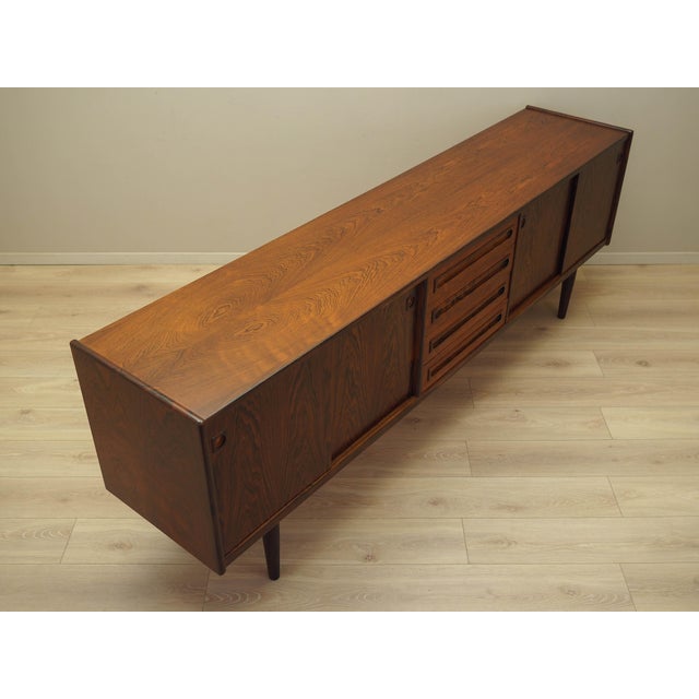Brown Danish Rosewood Sideboard by Johannes Andersen for Uldum Møbelfabrik, 1960s For Sale - Image 8 of 17