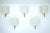 Ivory Mid-Century Sconces from Stilnovo, Italy, 1950s, Set of 5 For Sale - Image 8 of 9