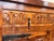 20th Century Spanish Carved Walnut Tuscan Credenza or Buffet with One-Drawer For Sale - Image 9 of 18