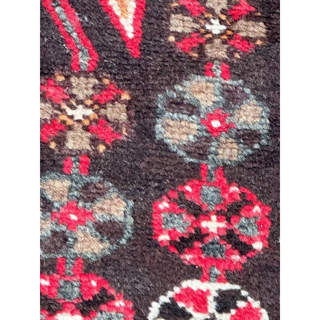 Vintage Rustic Mazlaghan Rug, 1950s For Sale - Image 10 of 18